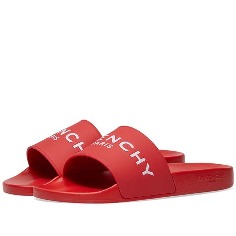 givenchy red slides|givenchy slides sale women.